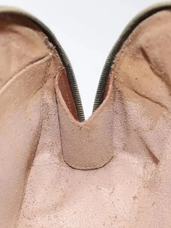 LOUIS VUITTON Monogram Trousse Demi Ronde Cosmetic Pouch M47520 LV Auth BD1455 - Picture 13 of 15